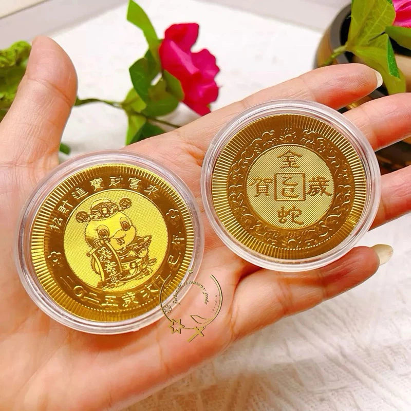 2025 Year of the Snake Luck Gold Coin