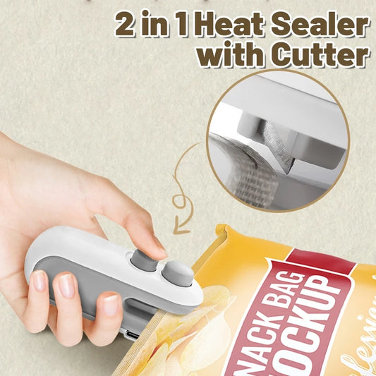 2-IN-1 MINI SEALER AND CUTTER