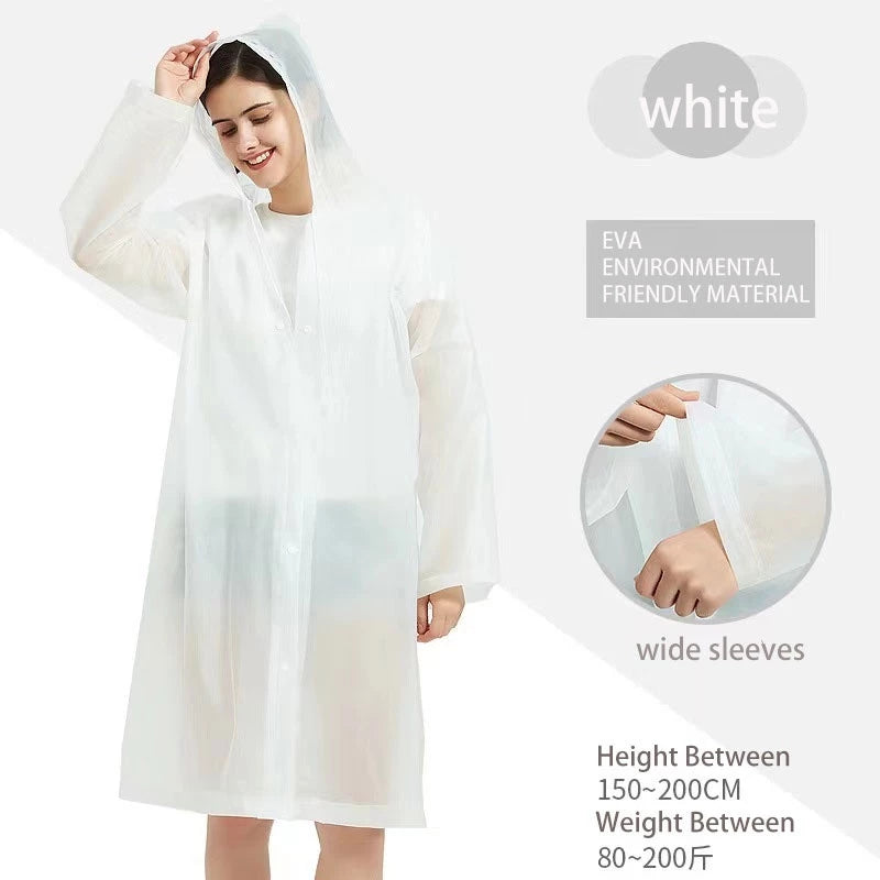 EVA Lightweight Unisex Raincoat for Adults