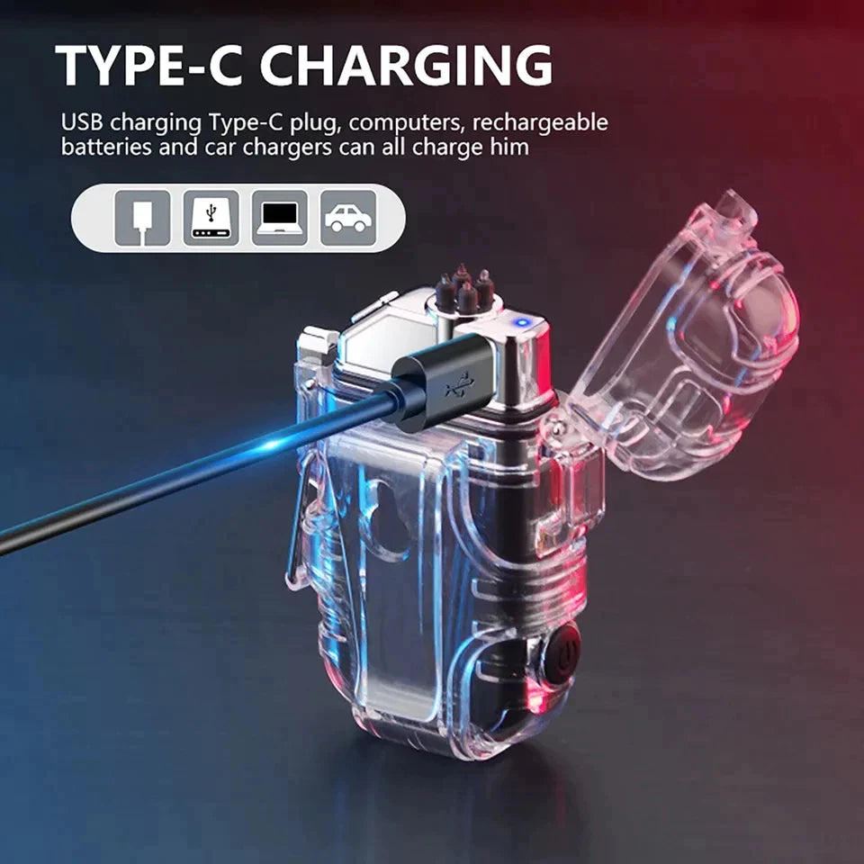 Rechargeable Arc Lighter Flashlight