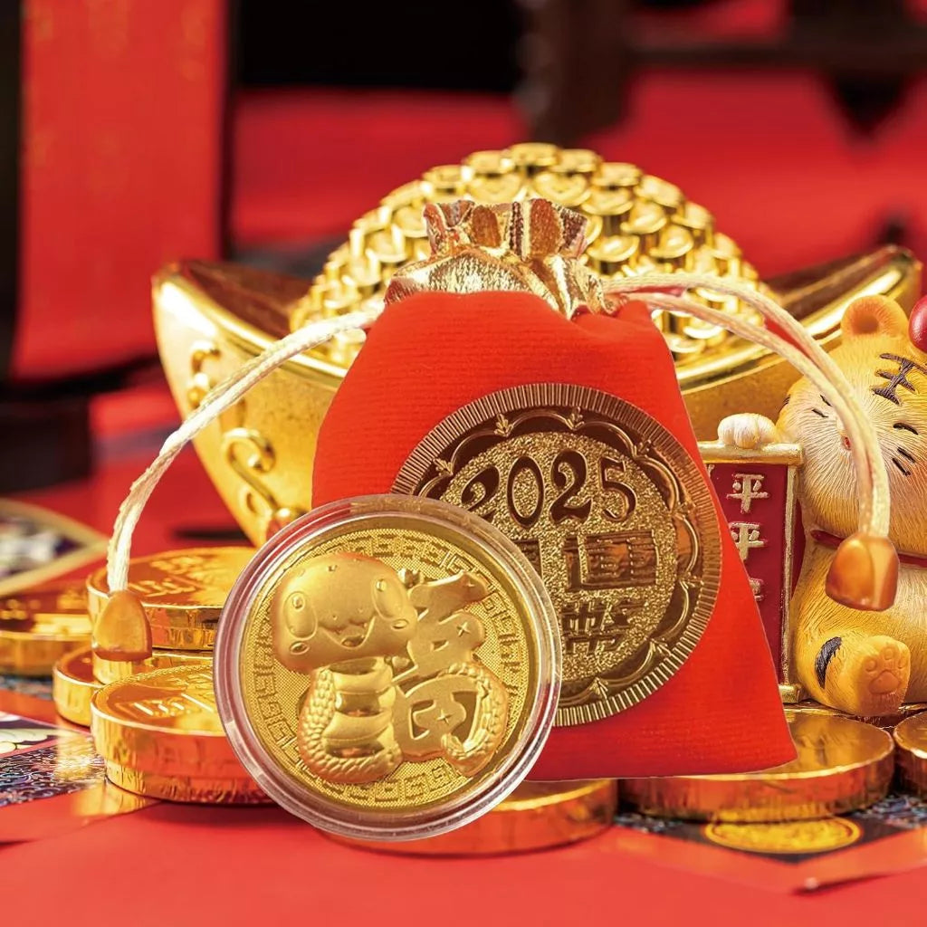 2025 Year of the Snake Luck Gold Coin