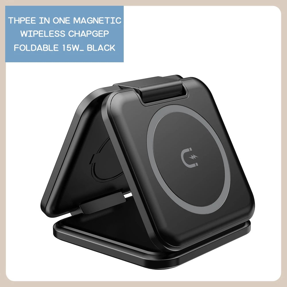 3 in 1 Magnetic Wireless Charger