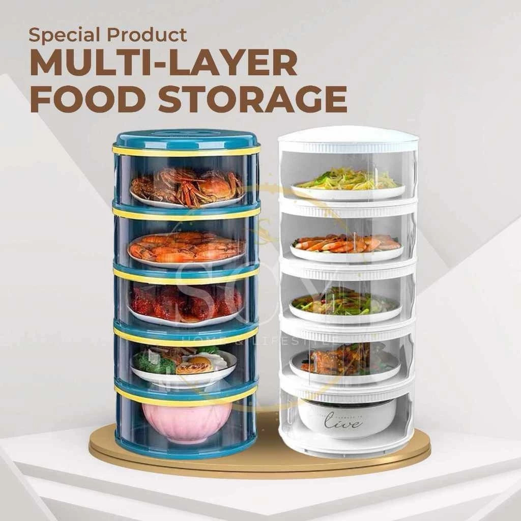5 Layer Food Storage