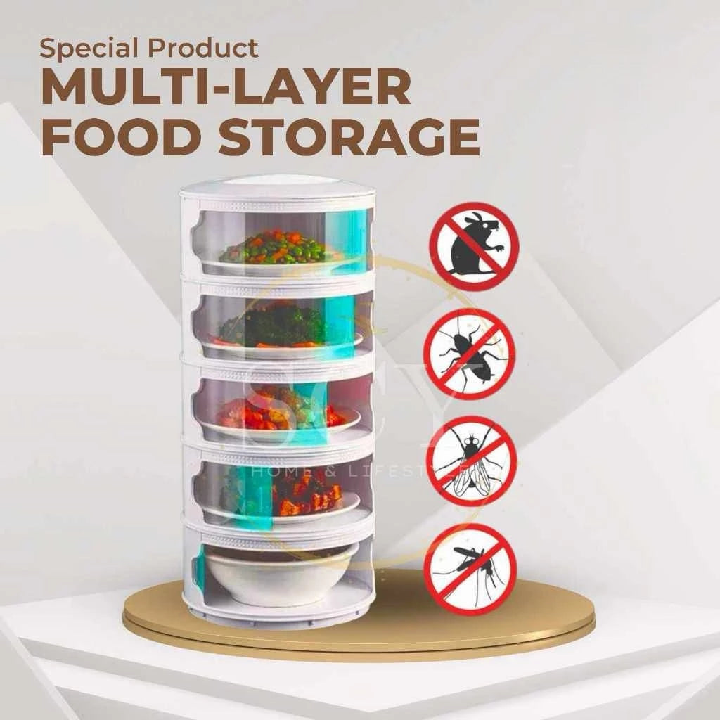 5 Layer Food Storage