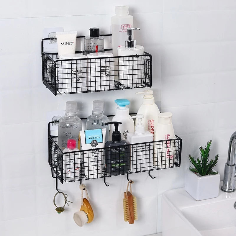 Multipurpose Wall Hanging Rack with Hook