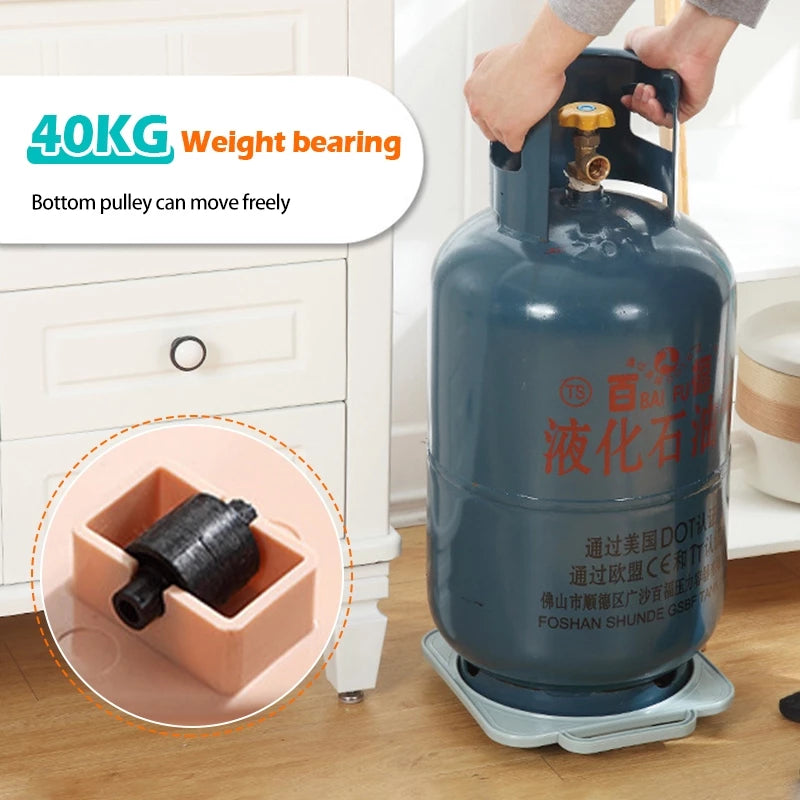 Movable Gas Tank Tray