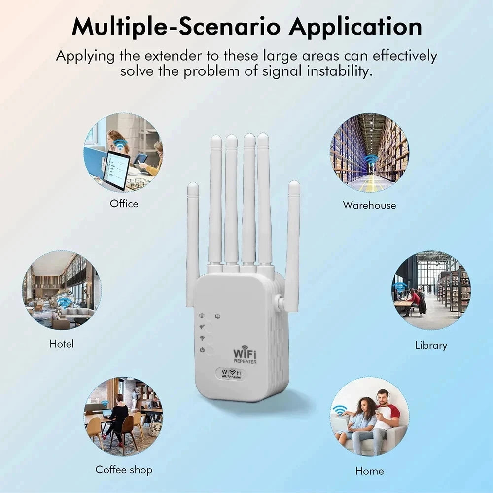 6 Antenna Wifi Repeater