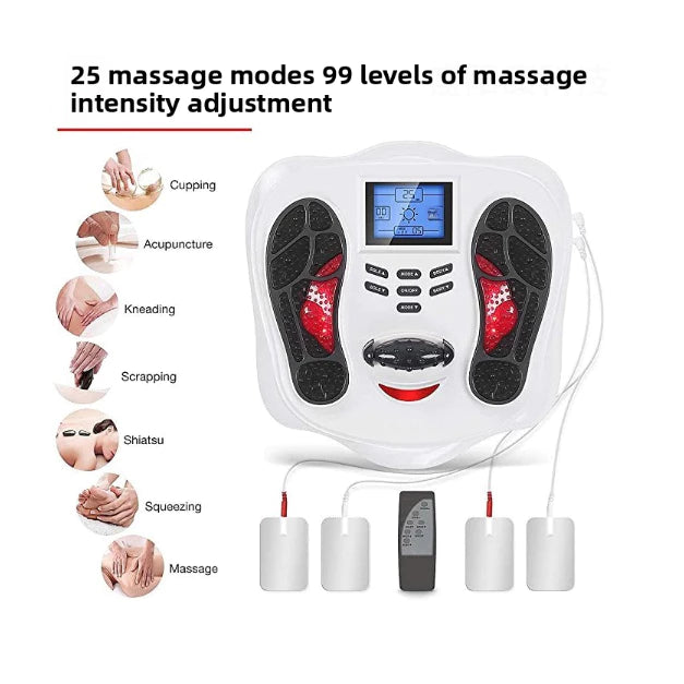 EMS Electronic Muscle Stimulator Smart Acupressure Foot Reflexology Massager