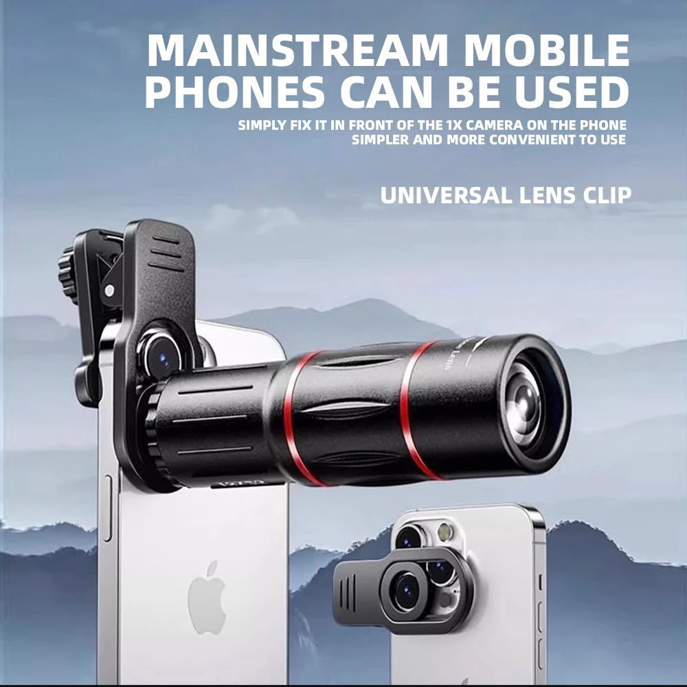 18X Telescope Zoom Mobile Phone Lens