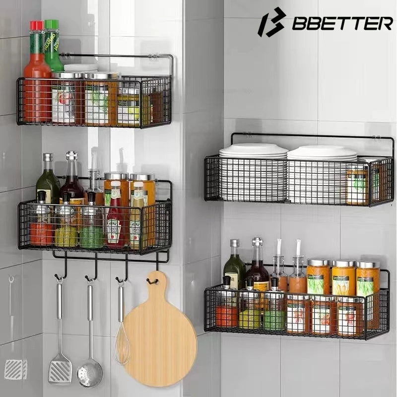 Multipurpose Wall Hanging Rack with Hook