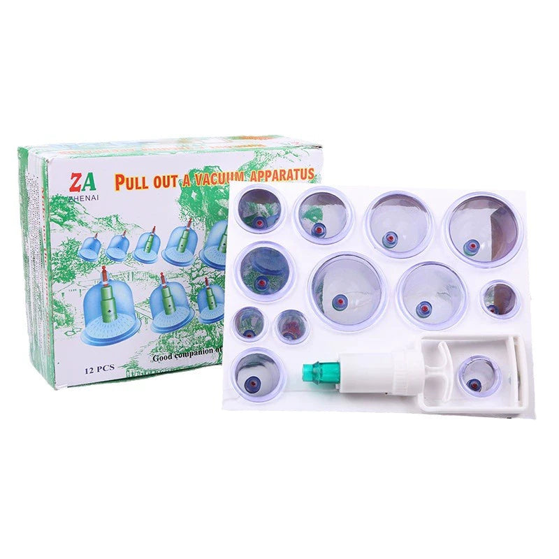 12 Cups Vacuum Cupping Device