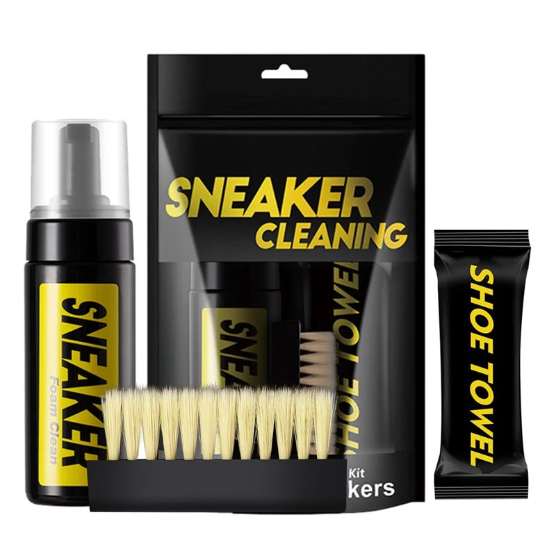 3-in-1 Shoe Cleaner Premium Foam Set