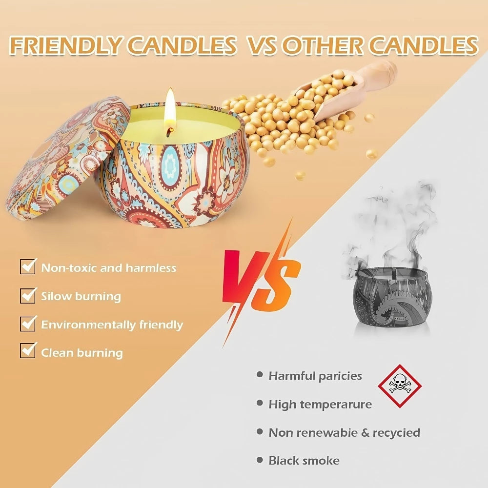 Long Lasting Scented Candle Perfect for Gift & Souvenir