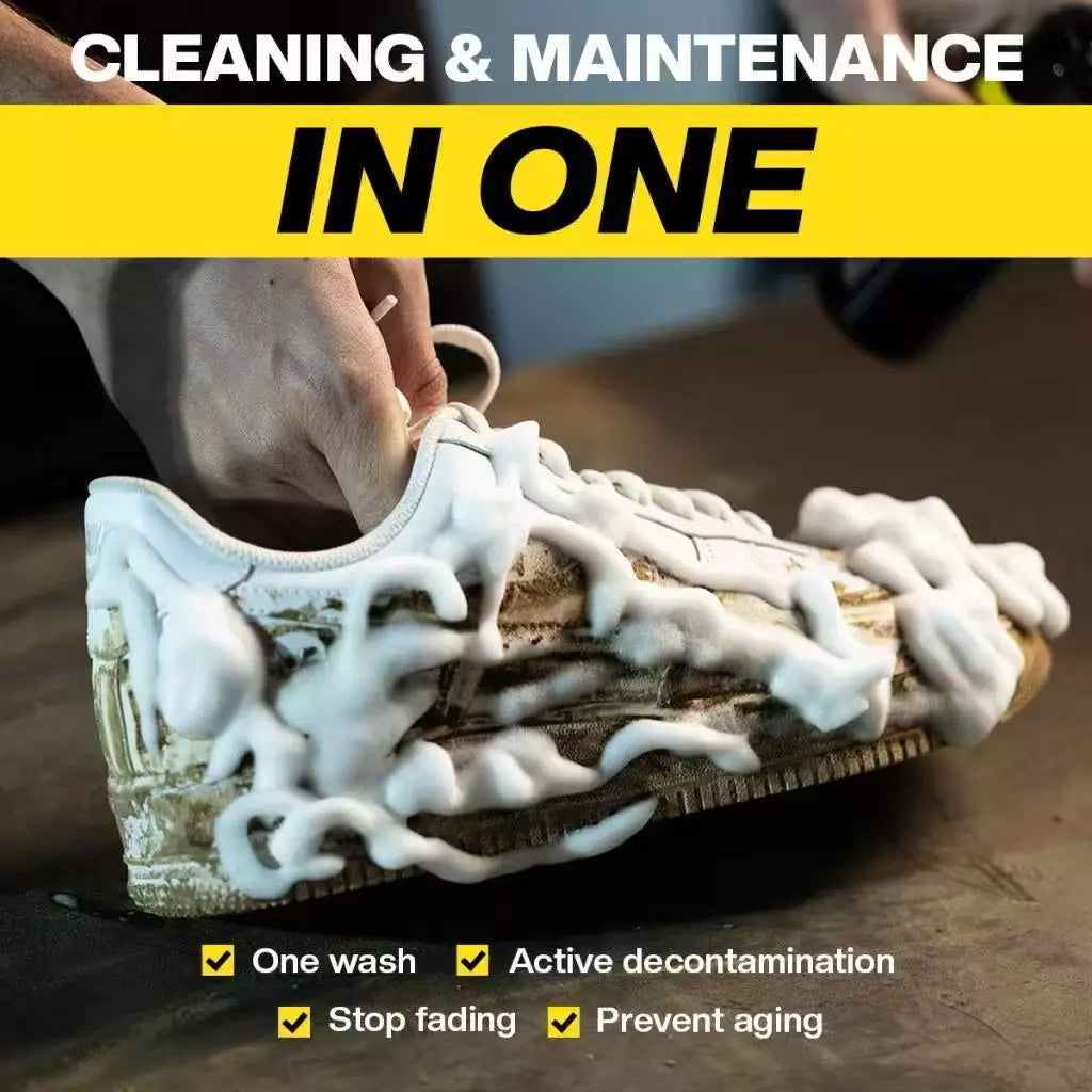 3-in-1 Shoe Cleaner Premium Foam Set
