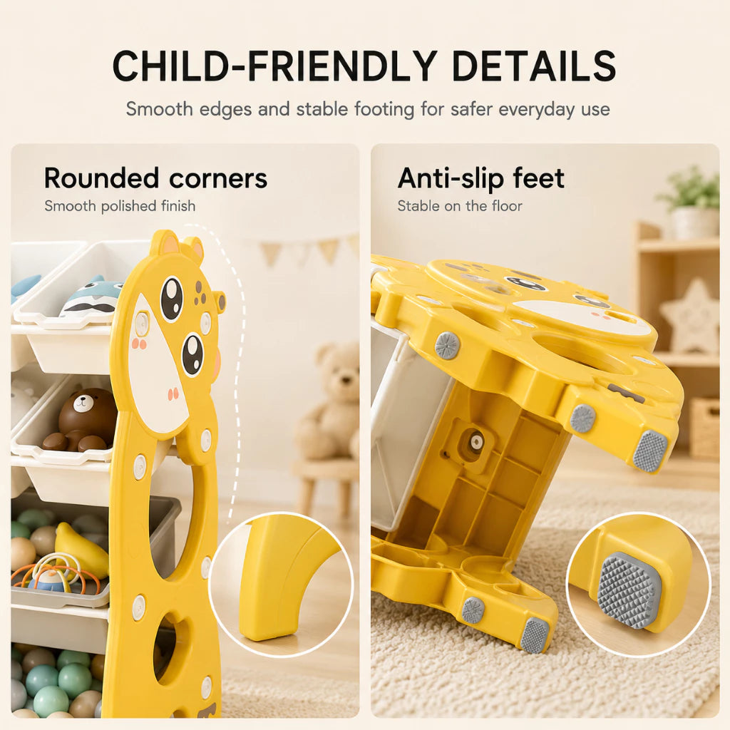 3 Layers Toy Organizer Storage Rack