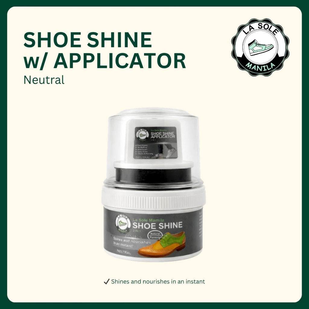 LA SOLE MANILA Shoe Shine with Applicator