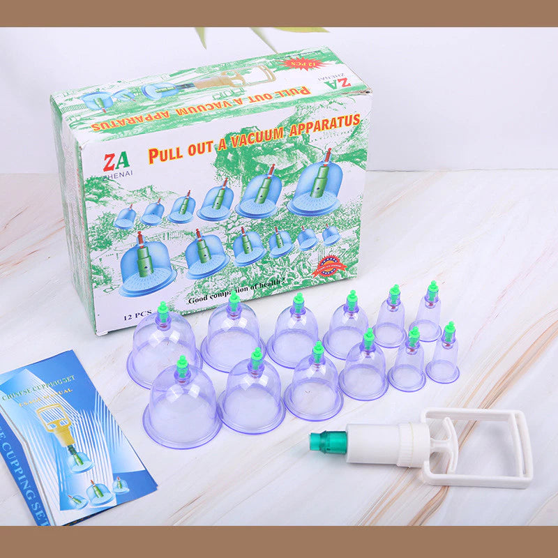 12 Cups Vacuum Cupping Device