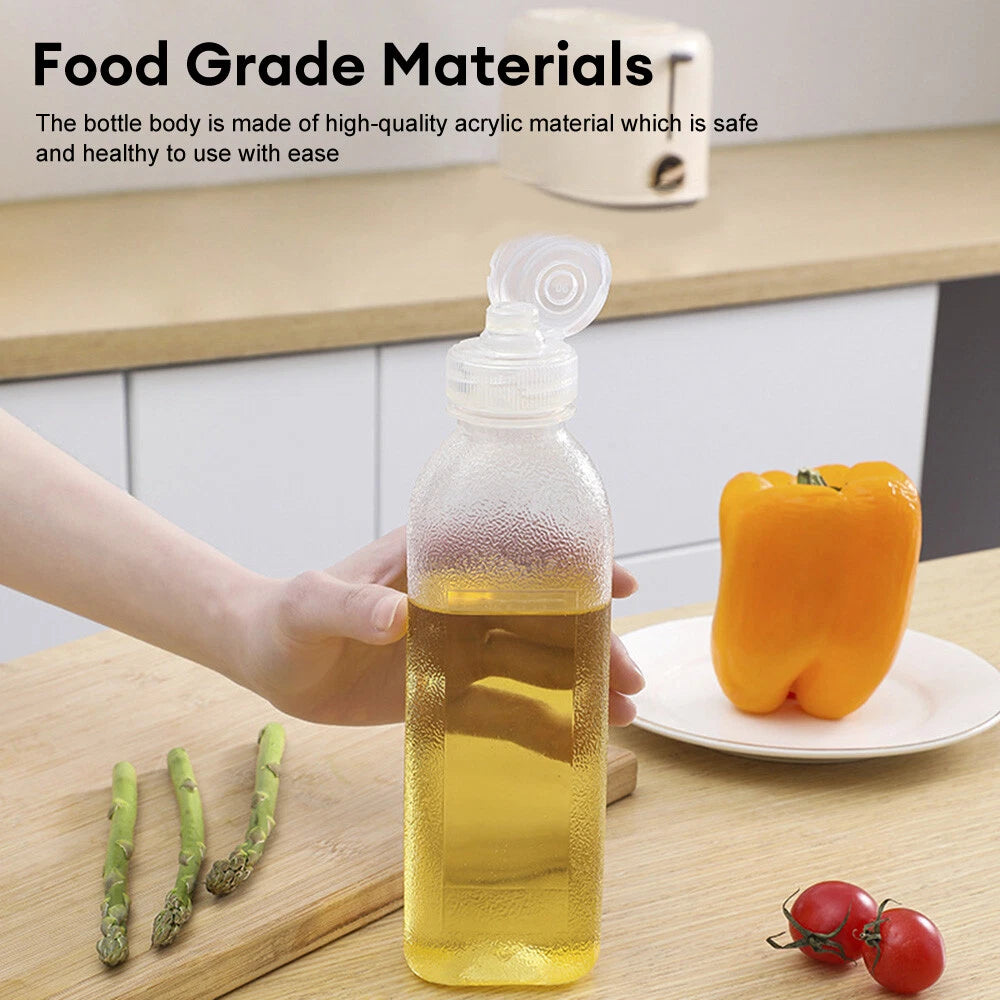 Leak Proof Condiments Squeeze Bottle 3PCS SET!