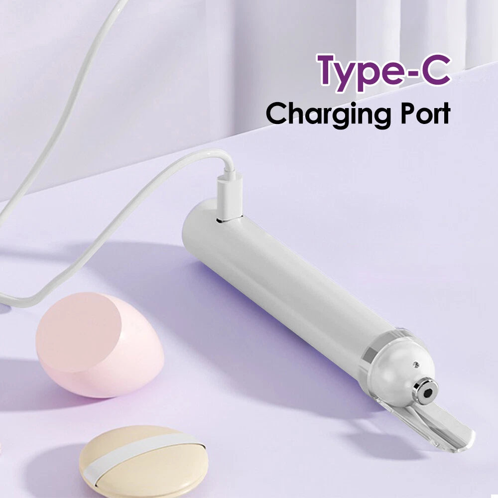 2-IN-1 Electric Nail Drill Kit with LED Light – Salon-Perfect Nails Anytime, Anywhere!