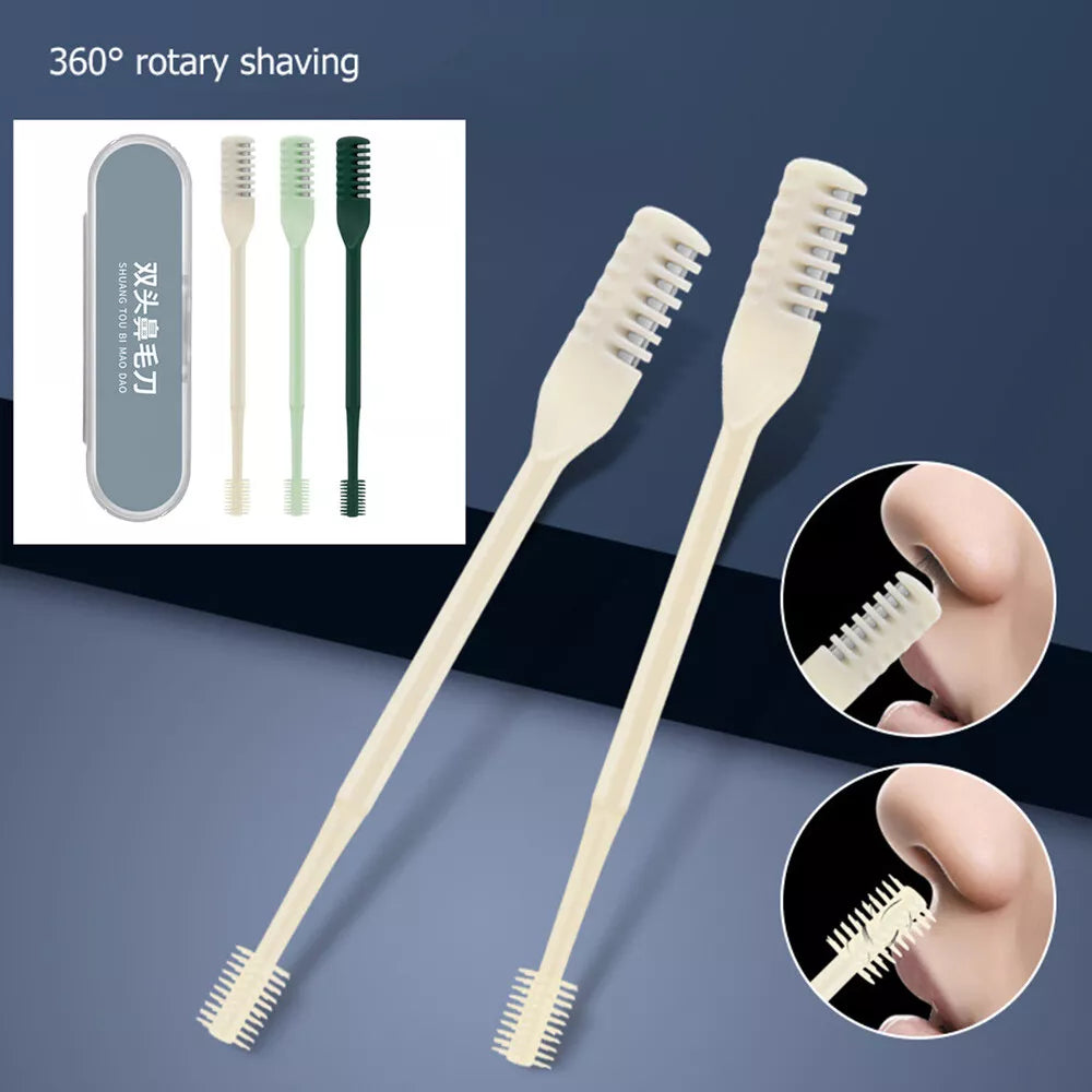 10PCS NASAL HAIR TRIMMER AND CLEANER