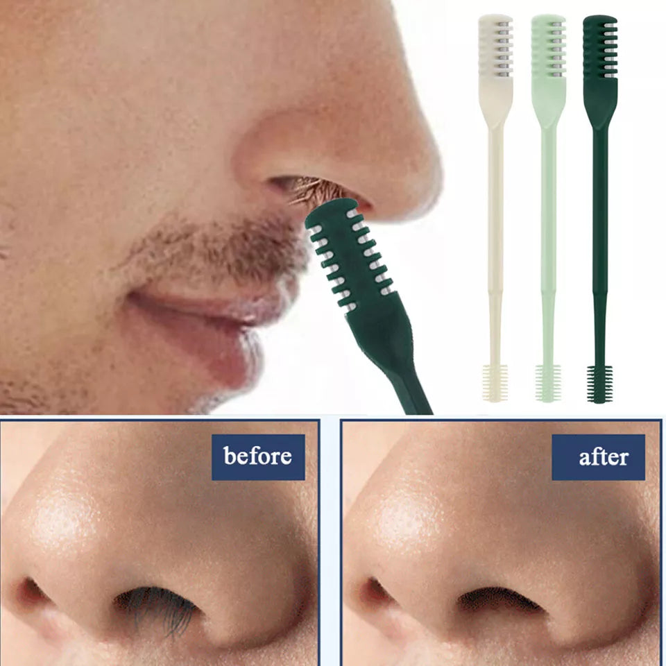 10PCS NASAL HAIR TRIMMER AND CLEANER