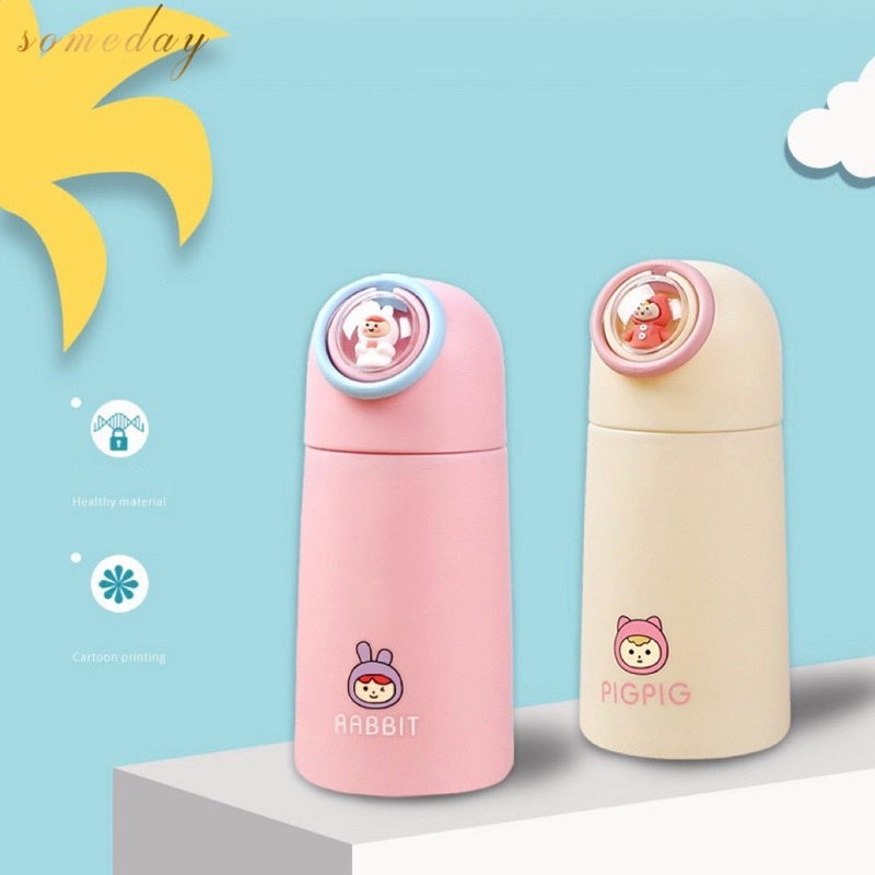 Cartoon Doll Cup Hot and Cold Tumbler