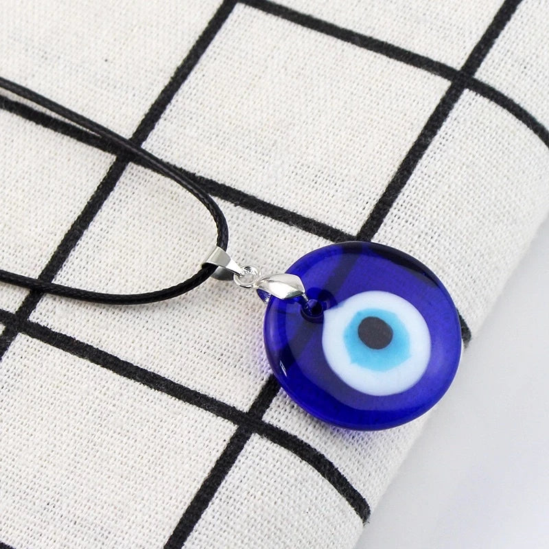 Blue Evil Eye Bracelet & Necklace for Protection and Good Luck