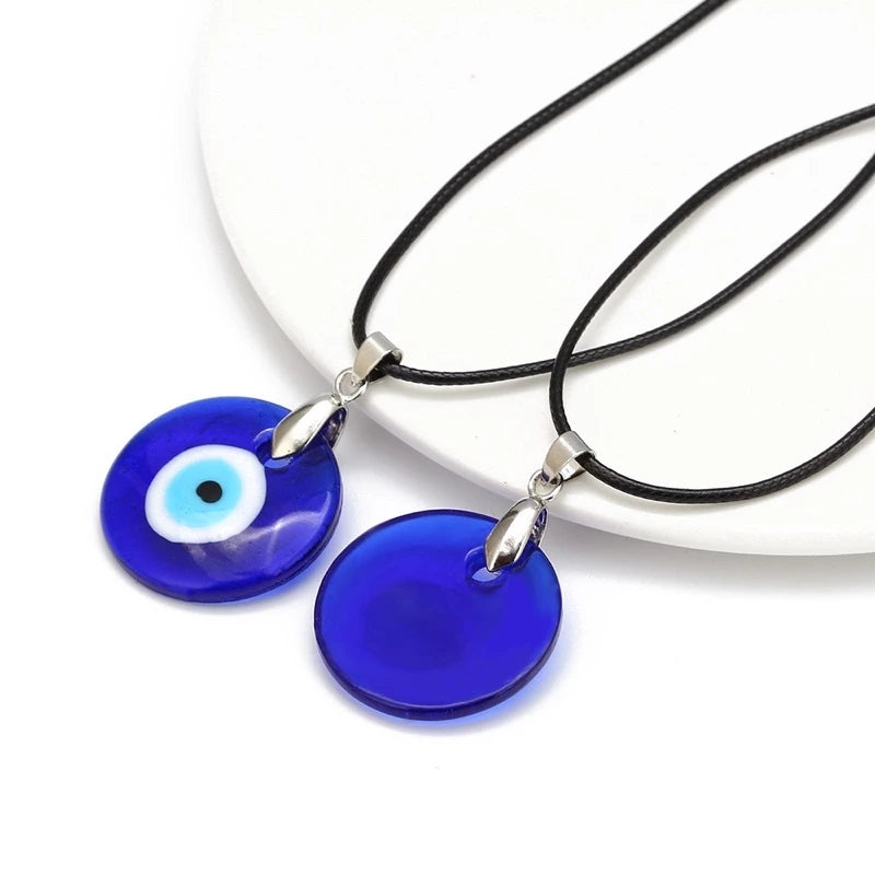 Blue Evil Eye Bracelet & Necklace for Protection and Good Luck
