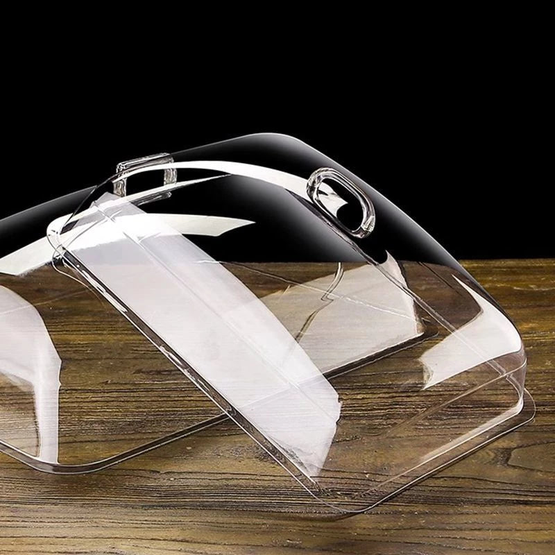 Transparent Rectangular Food Cover