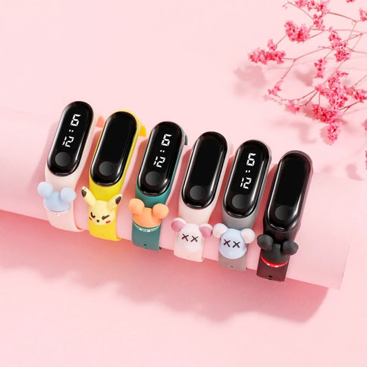 Cute Kids LED Digital Watch