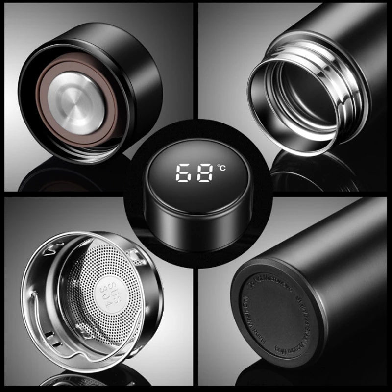 Smart Thermos Cup with Temperature Display