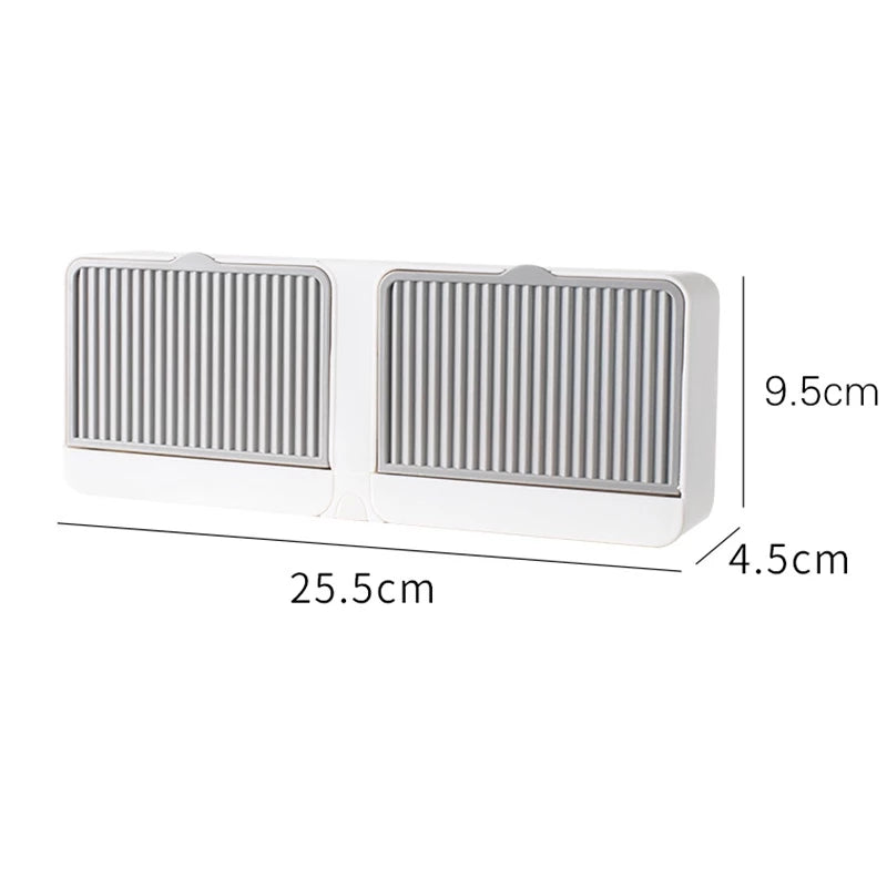 Double-Grid Soap Holder
