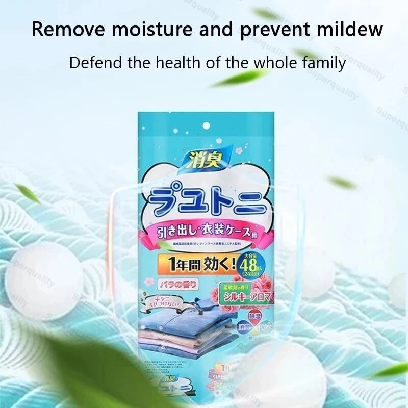 Japan Fragrant Insect Repellent & Anti-Mildew Camphor Balls