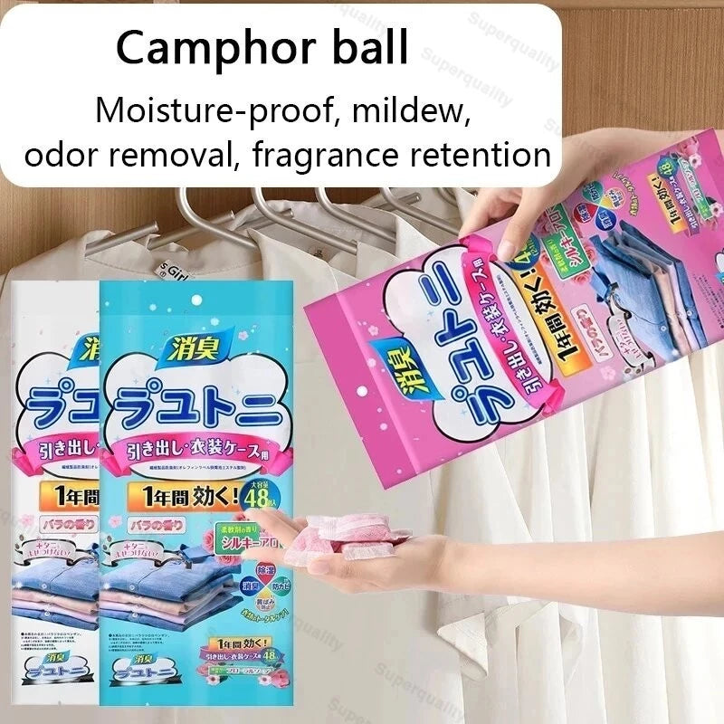 Japan Fragrant Insect Repellent & Anti-Mildew Camphor Balls