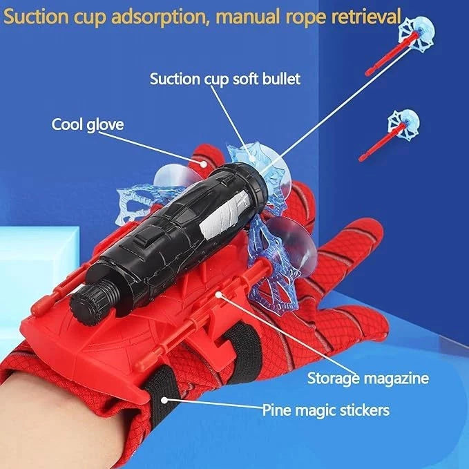 Spiderman Mask and Glove Launcher Set