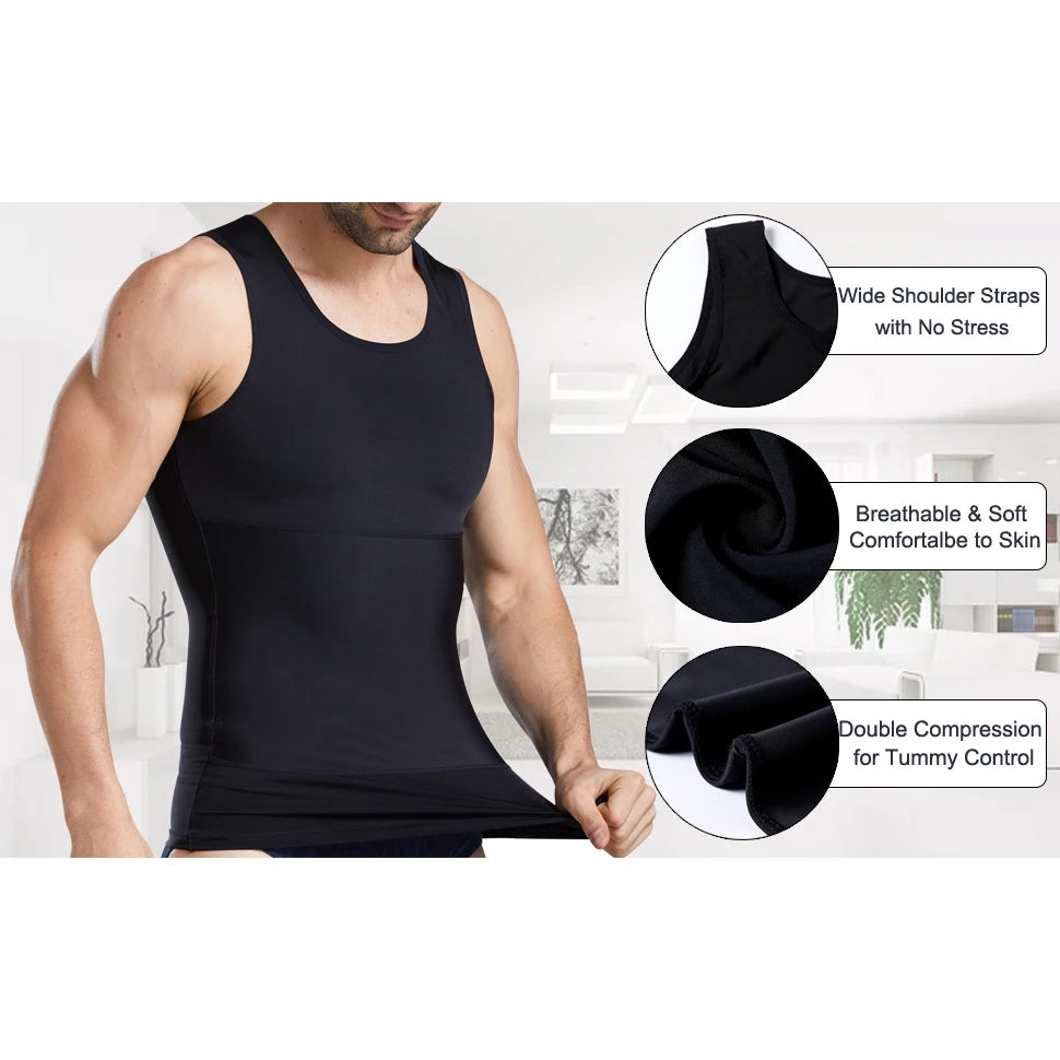 Men's Body Shaper Compression Vest