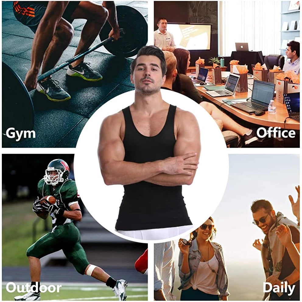 Men's Body Shaper Compression Vest