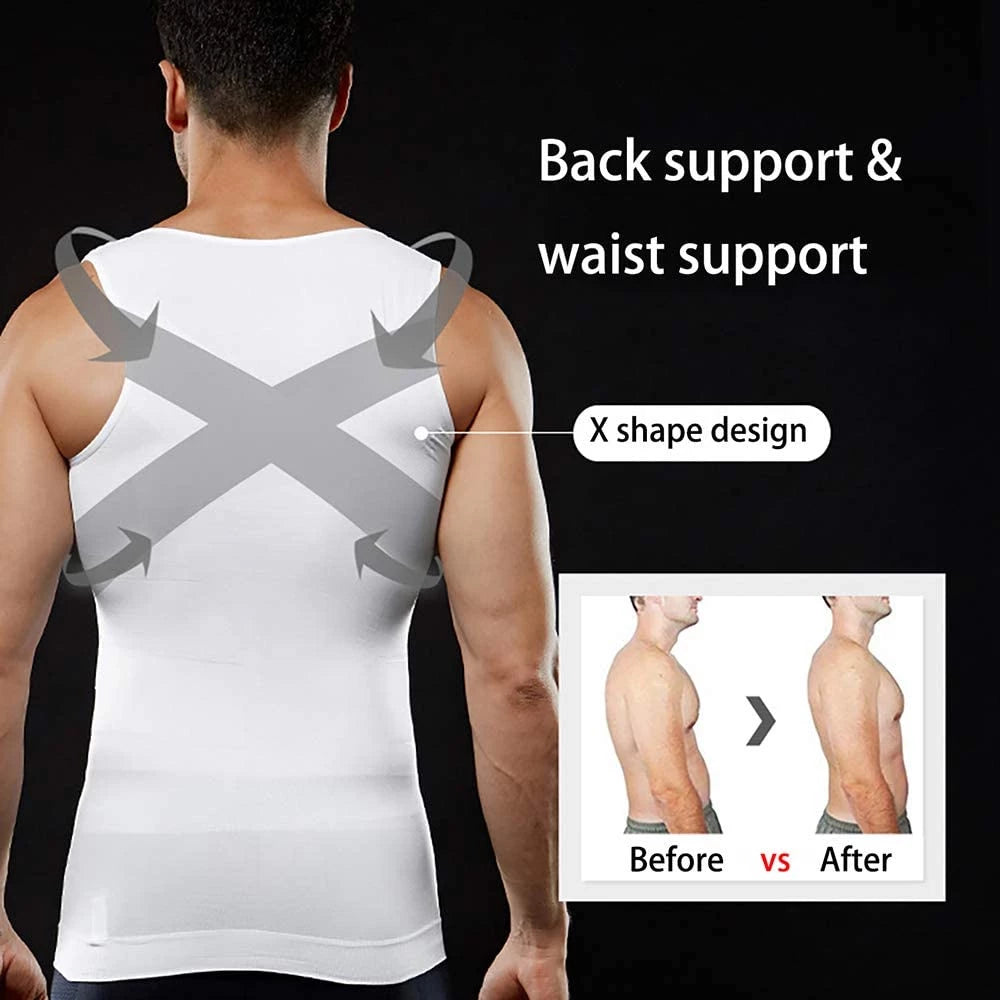 Men's Body Shaper Compression Vest