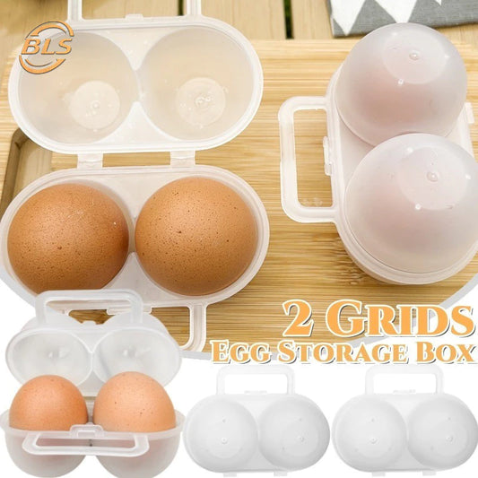 Two Compartments Egg Storage Box