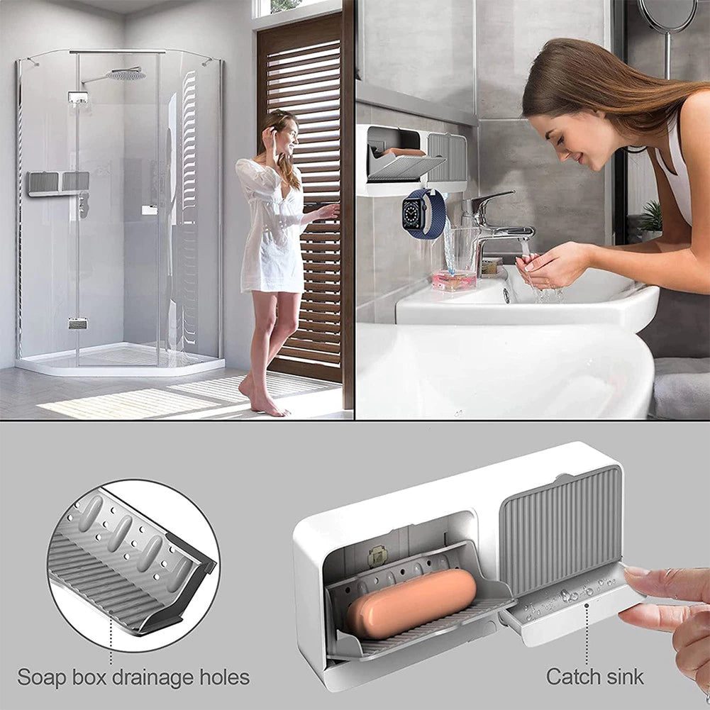 Double-Grid Soap Holder