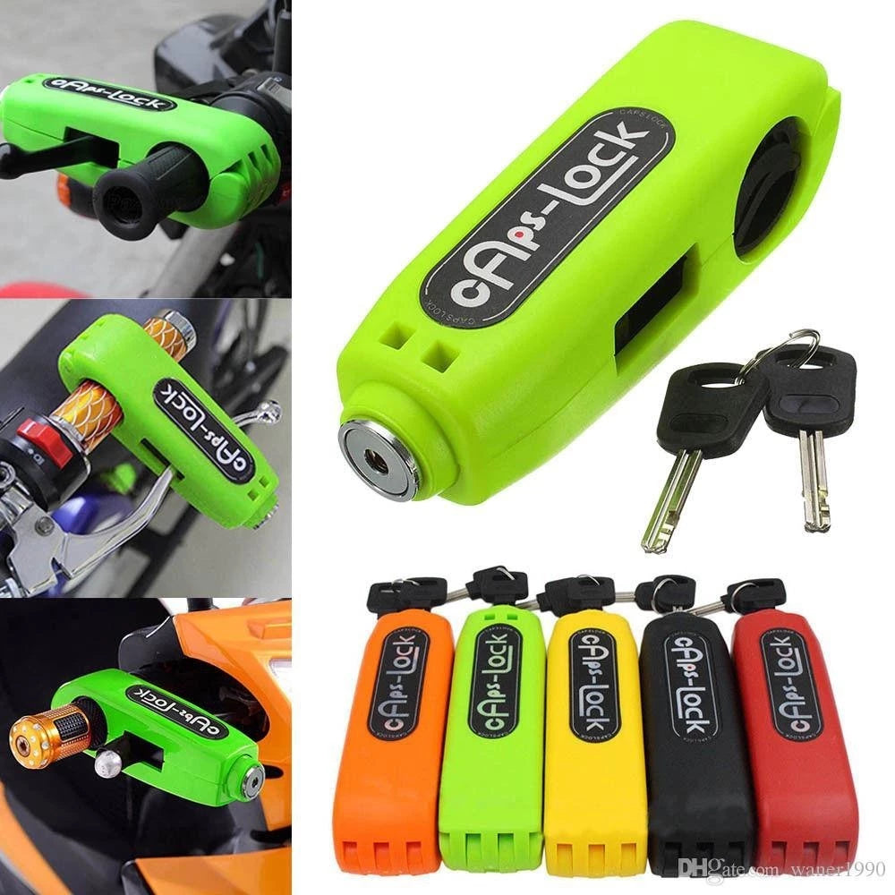 Motorcycle Handlebar Anti-Theft Lock