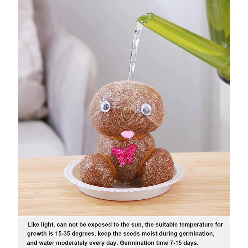 Indoor Growing Grass Head Doll