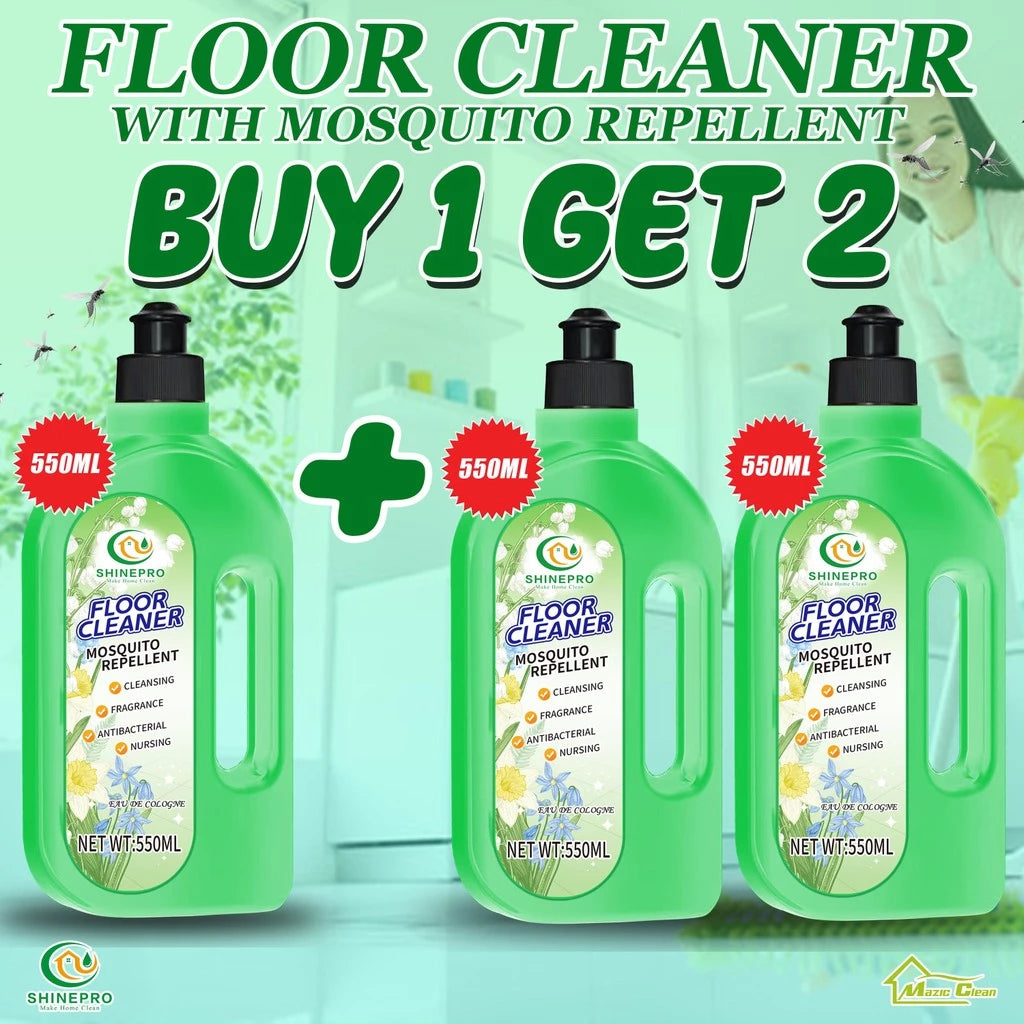 BUY 1 GET 2 | SHINEPRO Floor Cleaner with Mosquito Repellent 550ml