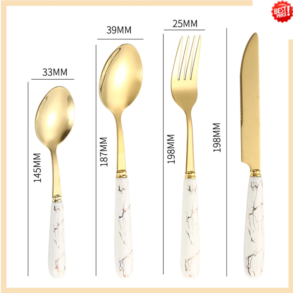 24PCS Cutlery Set