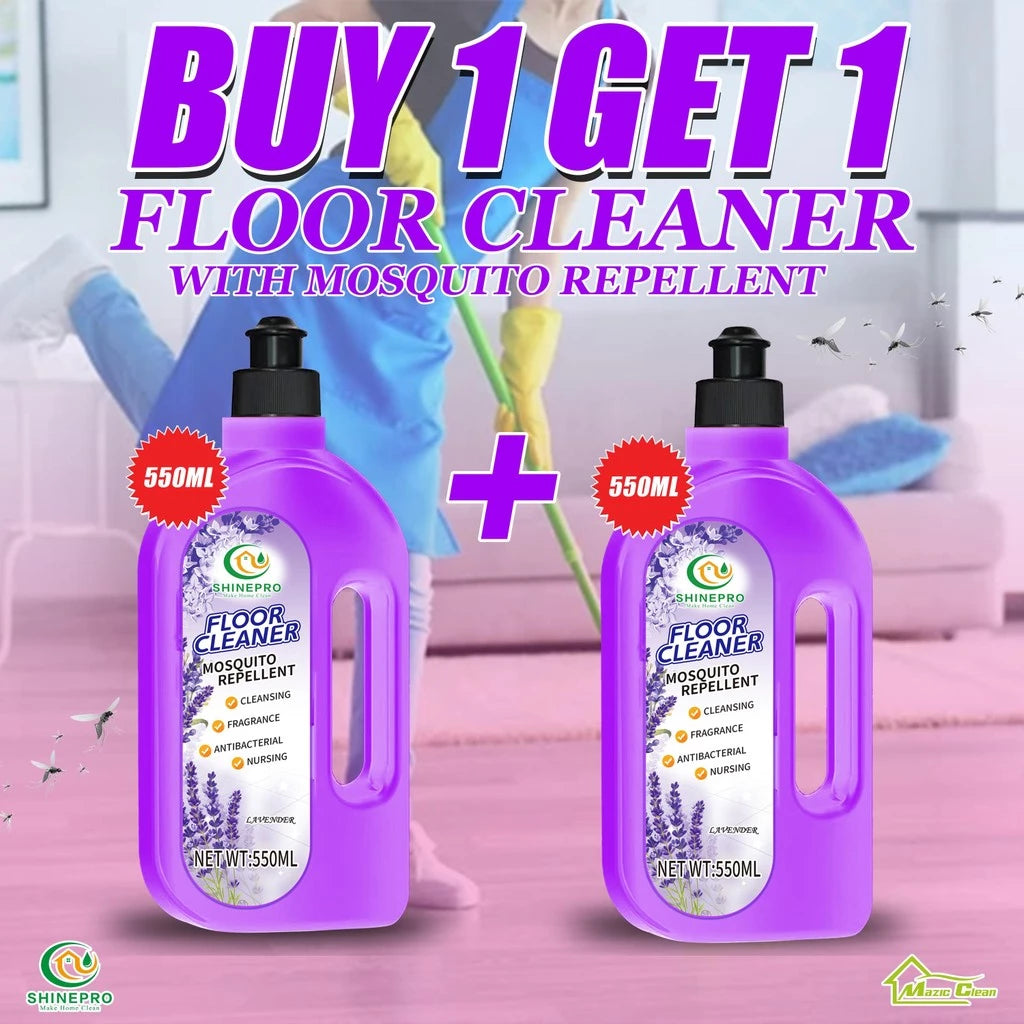 BUY 1 GET 2 | SHINEPRO Floor Cleaner with Mosquito Repellent 550ml