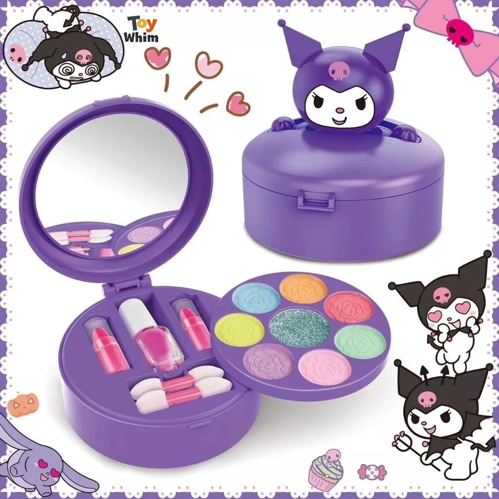 Kuromi Washable & Non-toxic Cosmetic Kit for Kids