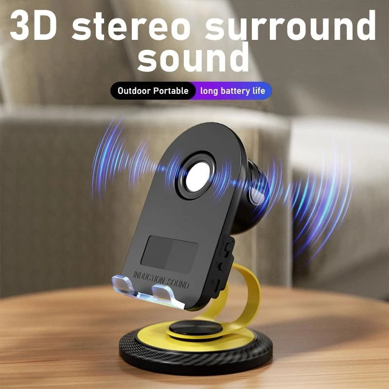 Wireless Bluetooth Audio Sensor Speaker Phone Holder