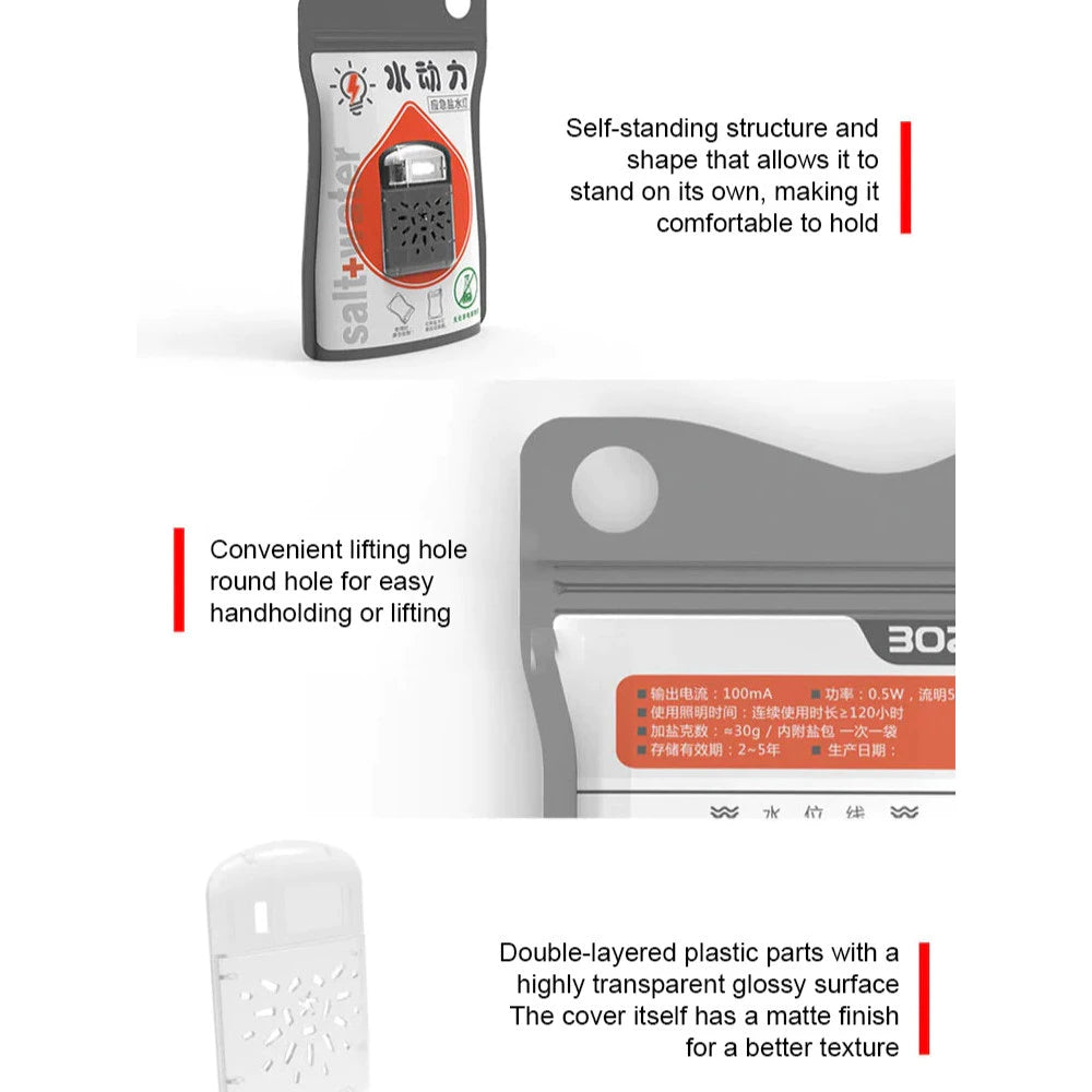 Emergency Saltwater LED Lamp