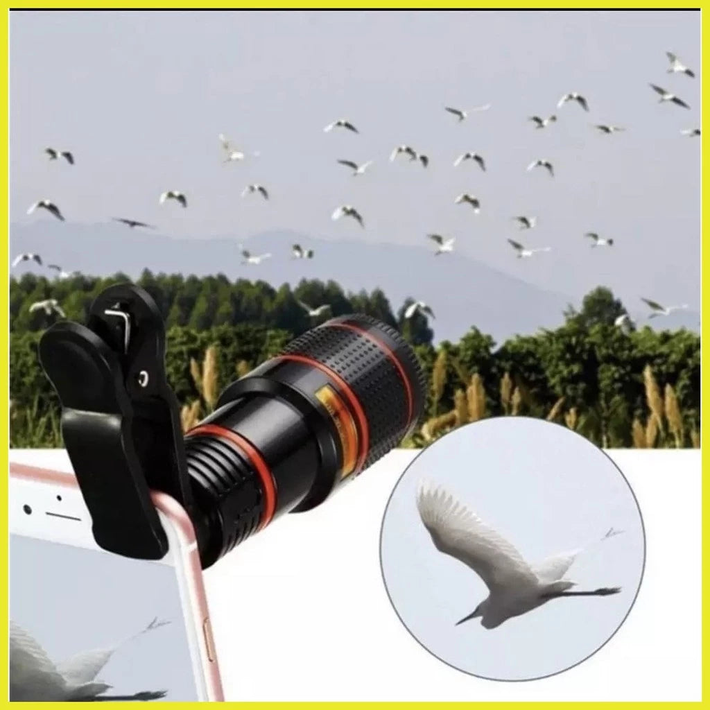12X High Clarity Zoom Mobile Phone Telescope