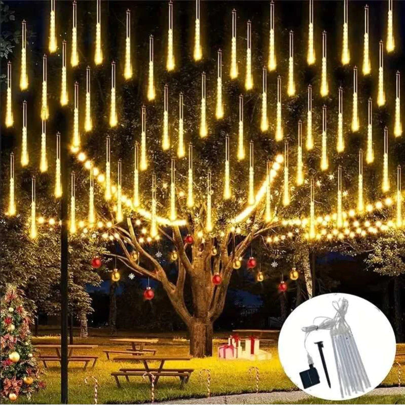 50CM LED Solar Meteor Shower Lights